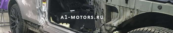 Стапельные работы по иномаркам в автосервисе А1-Моторс в Москве ЮВАО